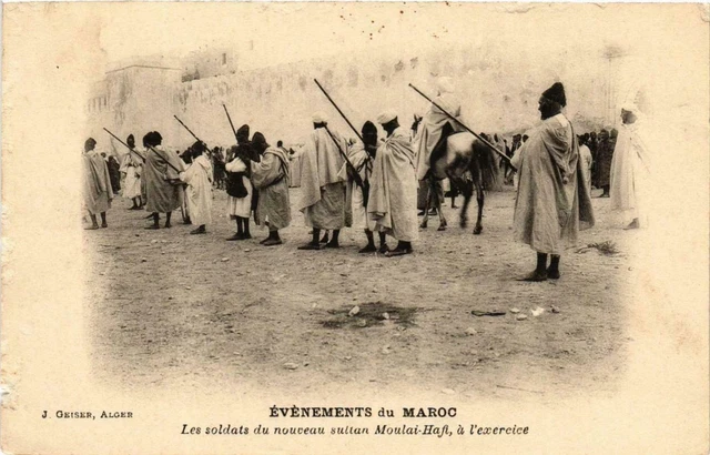 CPA AK Geiser evenements du Maroc Les soldats du nouveau MAROC (757965)