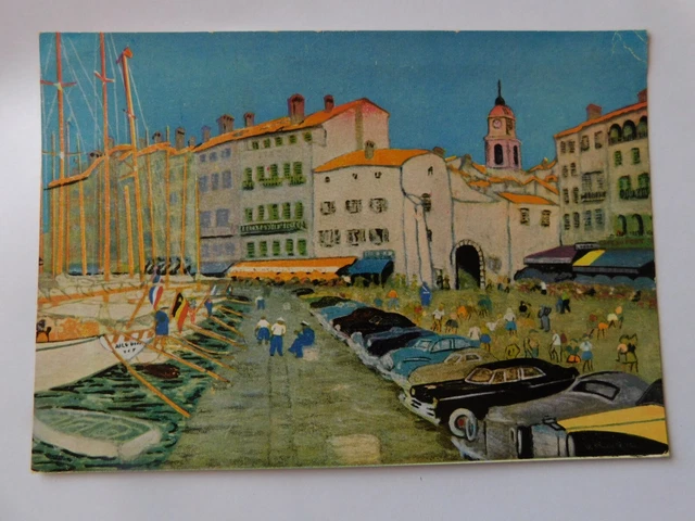 83 Var Carte Postale  Saint-Tropez N°90 Peinture