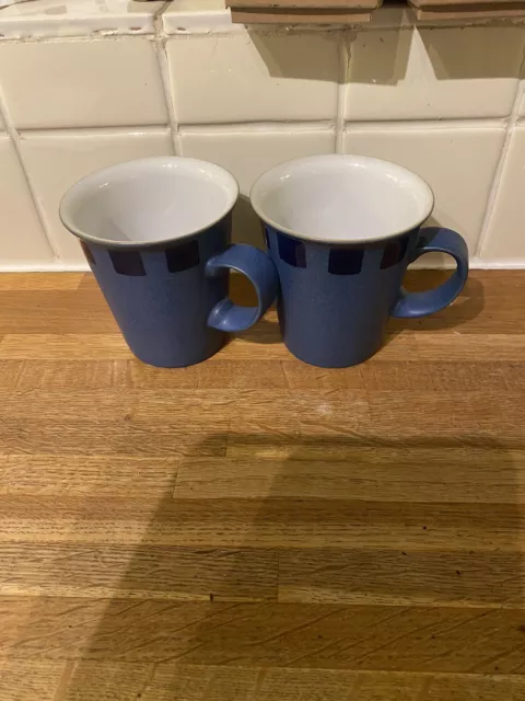 Denby - Reflex Small Mugs X2.