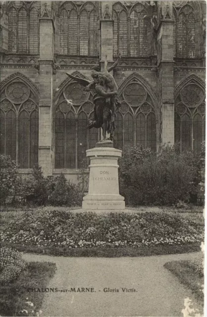 CPA CHALONS-sur-MARNE Gloria Victis (125962)