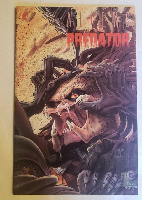 Aliens Vs Predator 1-4 1 2 3 4 Complete Series (1990, Dark Horse Comics) Nice 3