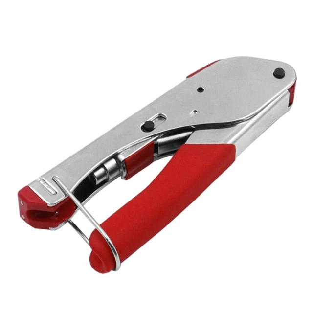 Multi Compression Coaxial Cable Crimping Tool F RG6 RG59 Connectors Coax Crimper