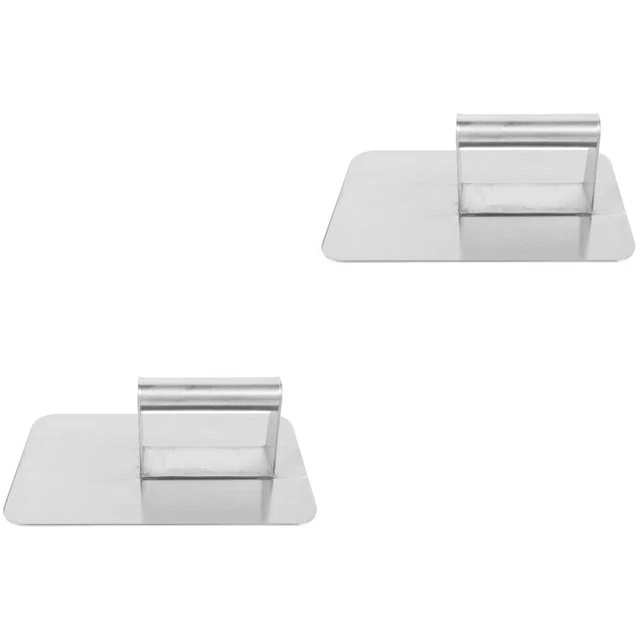 2 pressa hamburger Patty manuale in acciaio inox