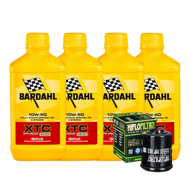 BARDAHL XTC C60 OFF/ROAD 10W50 MOTOR 4T+ GRATIS