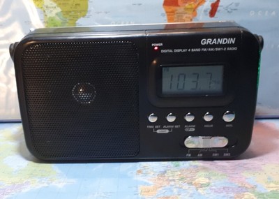 Piles Grandin *Radio Reveil GRANDIN RT5314 Digital display 4 Band FM/AM/SW1-2 RADIO 