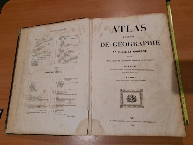Ancien Jeu De Loto Atlas Paris Mappemonde - Vintage Années 50/60