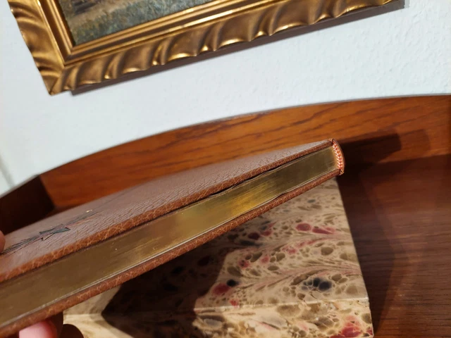 NORWAY MEISTEREINBAND Leder Handeinband DESIGN BINDING Reliure D'Art DEVAUCHELLE 9
