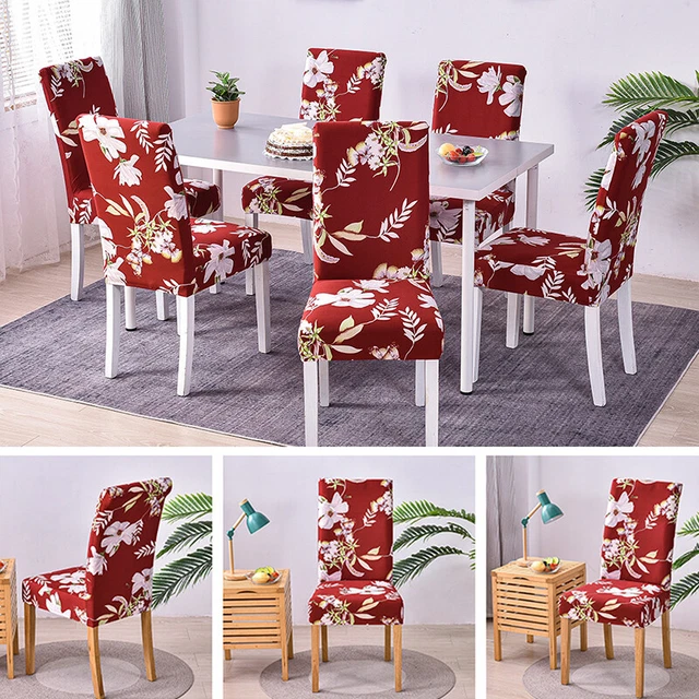 Home Textiles Siamese Chair Covers Dining Table Covers Elastic Chair Covers