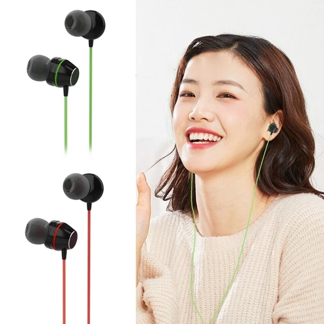 SOFT SILICON SLEEPING Headphones Earplugs Earbuds with Mic for
