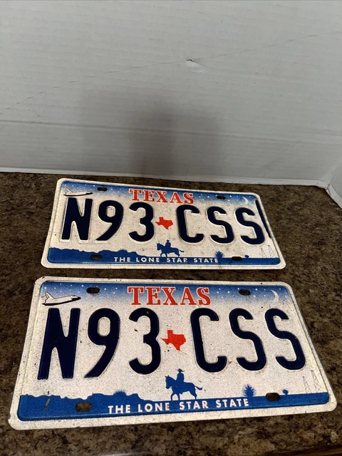 “Flair” January 1951 US Texas, License Plates, Automobilia, Transportation