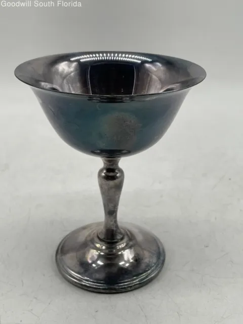 Vintage Reed & Barton Silver Plated Round Footed Collectible Wine Chalice