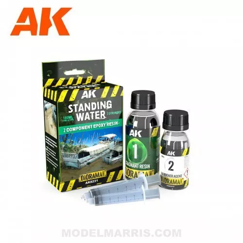 Resina Stagnant Water Components Epoxy Resina 180ml AK-interactive AK-8231