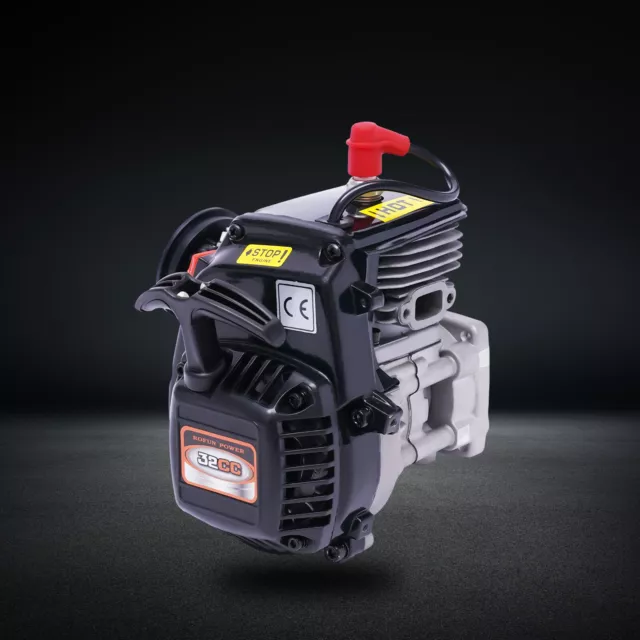 1/5 Scale RC Car 32cc 4 Bolt Gas Engine HPI ROVAN Baja KM 5B 5T SS 5SC GOPED