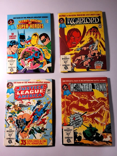 DC Special Blue Ribbon Digest Comics,  #9, 10, 11, 12,  ( 1981) HIGHER GRADES