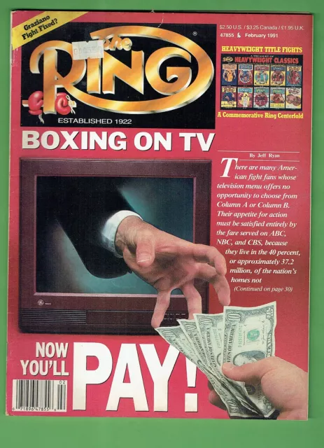 #Ee.  The Ring Boxing Magazine, February 1991