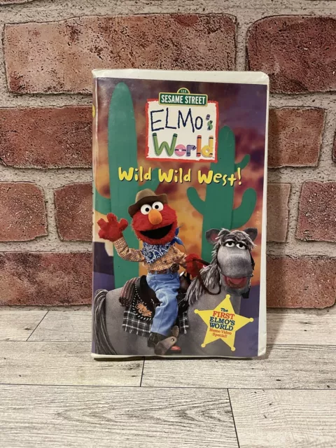Elmo's World Wild Wild West 2001 Vhs ELMOS WORLD - Wild Wild West (VHS, 2001) Clamshell £7.53 - PicClick UK