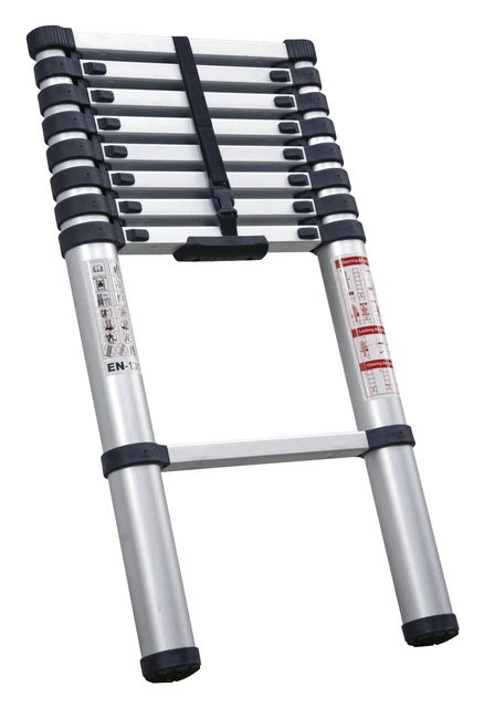 Sealey Aluminium Telescopic Ladder 9-Tread EN 131 ATL09