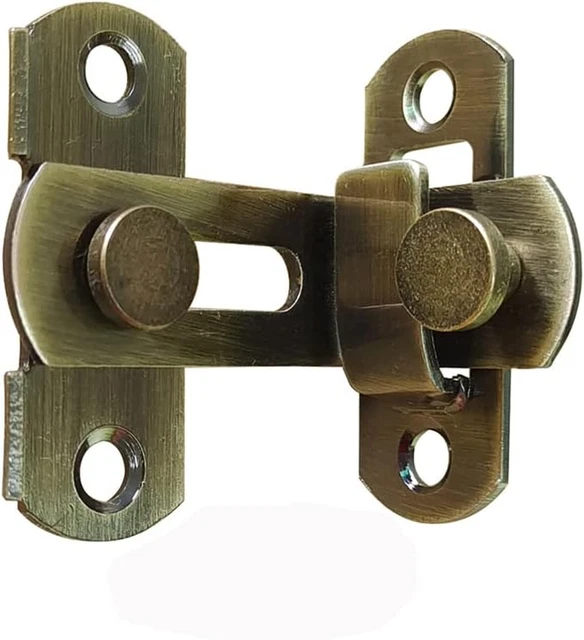 90 Degree Door Latch Sliding Screen Door Latch Barn Door Lock Hasp Latch Clasp L