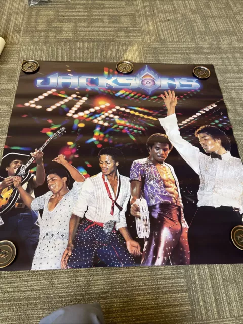 1981 Michael Jackson The Jackson 5  Record Store Promo Poster #8 Rare! 36”