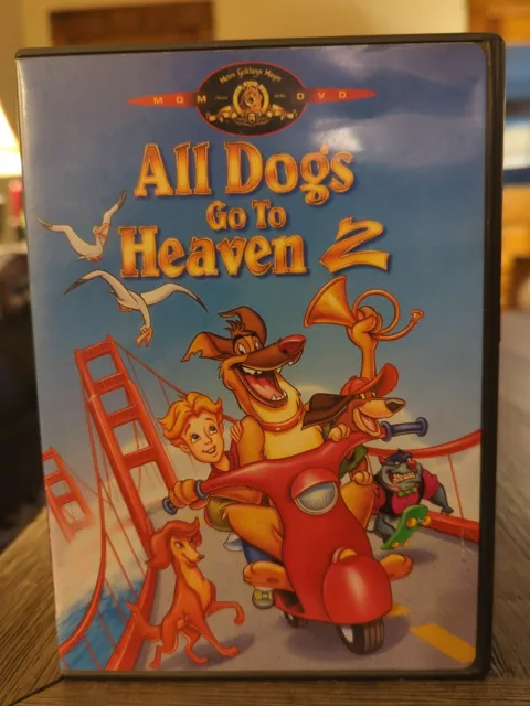 ALL DOGS GO To Heaven 2 DVD Metro Goldwyn Mayer Charlie Sheen Sheena ...