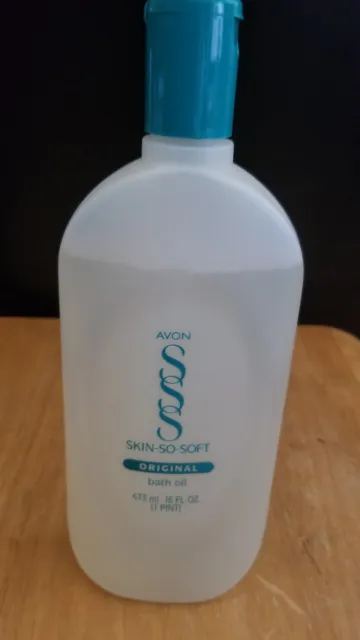 Aceite de baño original Avon Skin So Soft 16 oz sin usar sellado - nuevo