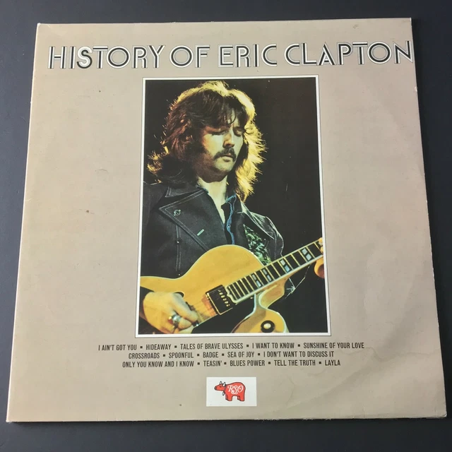 ERIC CLAPTON - History Of Eric Clapton 2 LP Vinyl Record set - 2671 107 ...