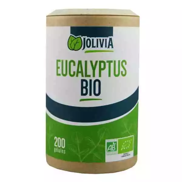 Eucalyptus Bio - 200 gélules végétales de 250 mg