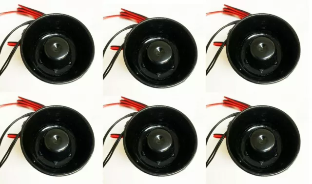 6x Directed 514L Soft-Chirp Siren for Avital / Viper Car Security System Alarms
