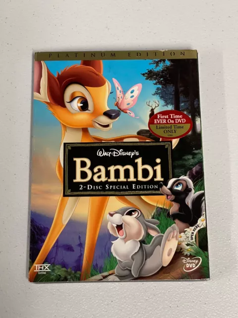 Bambi (DVD, 2005, 2-Disc Set, Special Edition/Platinum Edition)