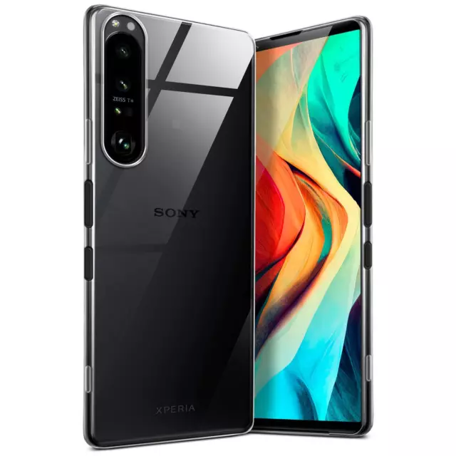 Funda para Sony Xperia 1 III Protectora Silicona Cubierta Transparente