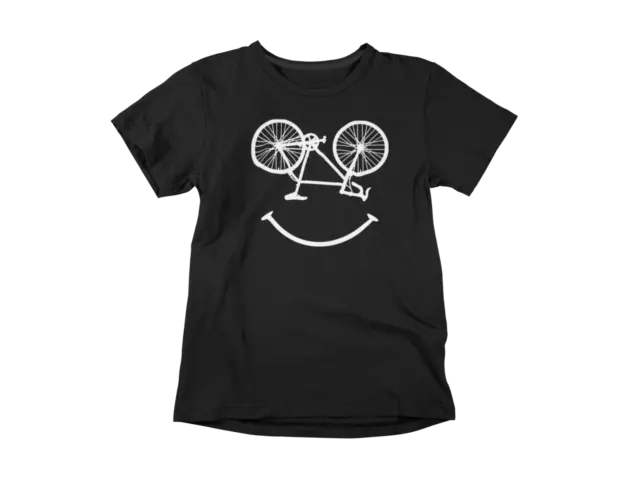 Dirty Fingers Men's Cycling T-Shirt "Bike Face" Funny Biking Cycle Cyclist Gift