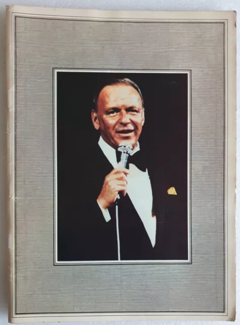 Vintage Frank Sinatra Royal Albert Hall Concert Programme