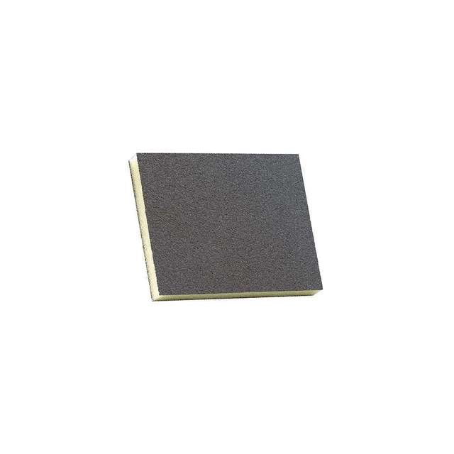 NORTON 63642552869 Sanding Sponge,Fine,4-3/4x3-3/4x1/2 In