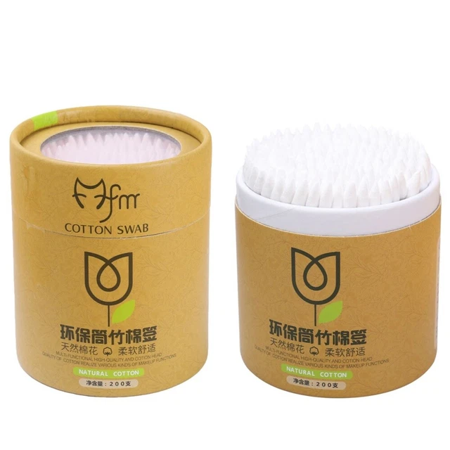 Double Tipped Cotton Swab Cotton Swab Baby Cotton Swabs Bamboo Stick