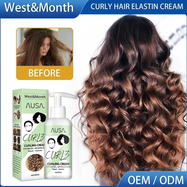Cremas hidratantes para rizar el cabello Curl Booster 50 ml cremas I9A5