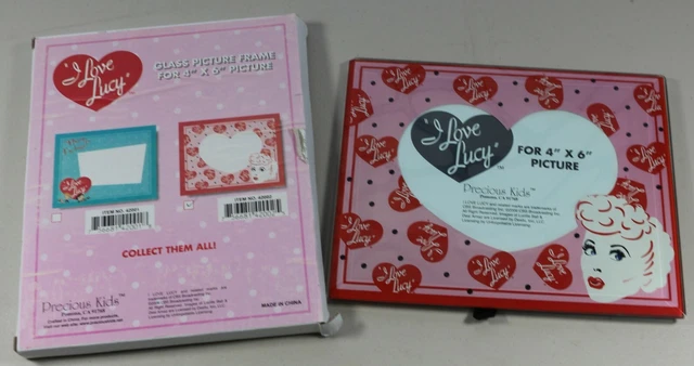 I Love Lucy Photo Frame  Precious Kids New Open Box 4 x 6