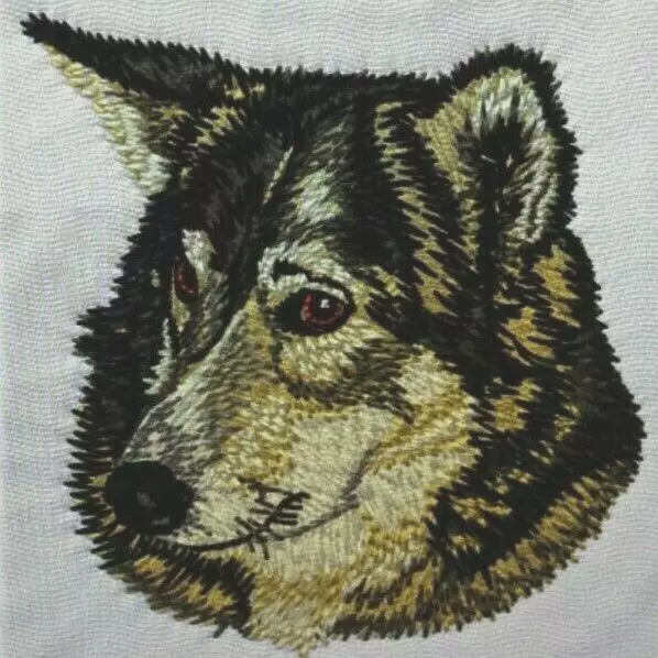 Russian Laika Dog Breed Bathroom SET OF 2 HAND TOWELS EMBROIDERED Personalize