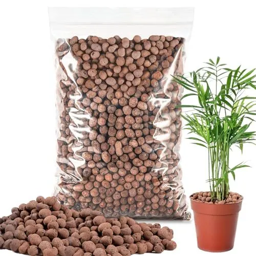  Tunleki 2.5LBS LECA Expanded Clay Pebbles for  Plants,Hydroponics Supplies Growing Medium : Patio, Lawn & Garden