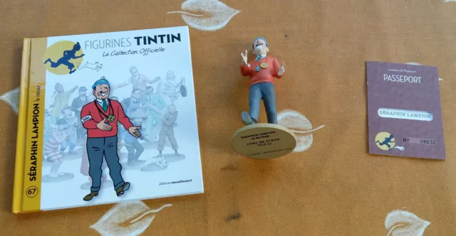 Figurine Tintin Collection Officielle - N° 67 Séraphin Lampion le retour