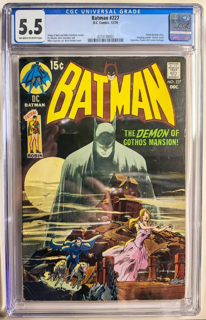 Batman #227, Neal Adams cover