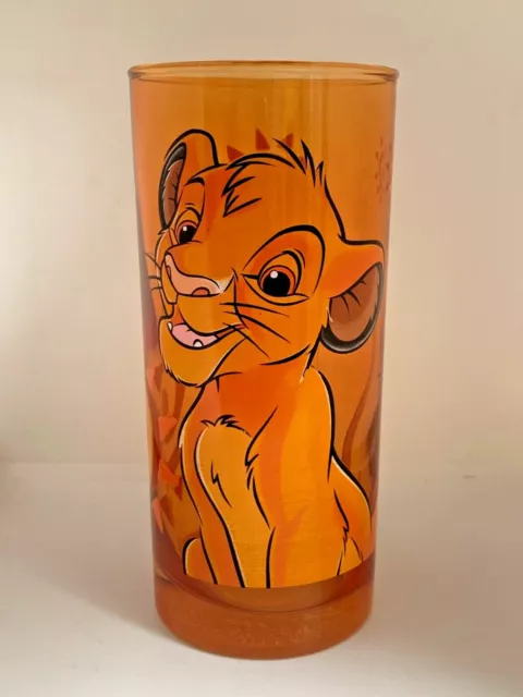 BRAND NEW DISNEYLAND Paris Lion King Simba Drinking Glass £15.99