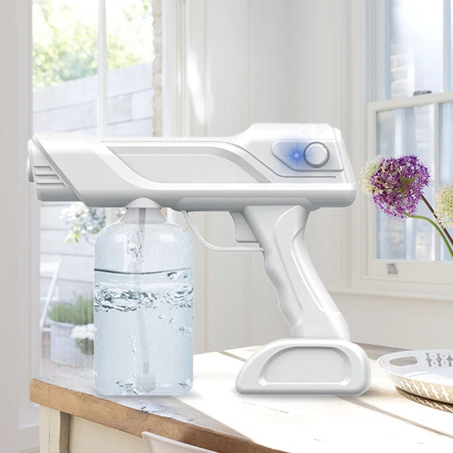 Fogger Blue Light Cleaning spray elettrico per uso domestico bianco