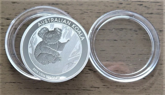 2013 -One Half Dollar Australian 'Koala' - .999 Silver Cameo Minted - Carry Disk