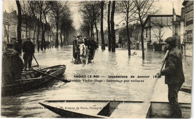 CPA AK Choisy le Roi L'Avenue Victor Hugo FRANCE (1282492)