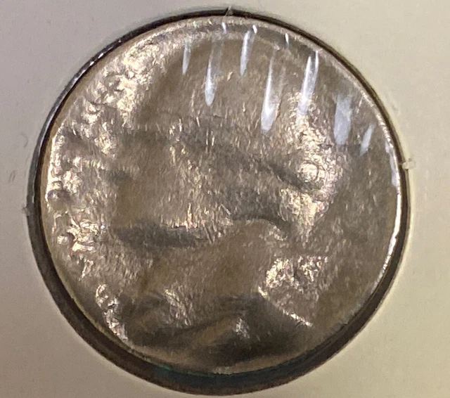 Jefferson 5c Nickel - Brockage Error Jefferson 5c Nickel - Brockage Error
