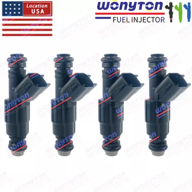 4x EV6 Fuel Injector 29lbs For 2010-2012 Ford Fusion 2.5L I4 Upgrade 0280158162