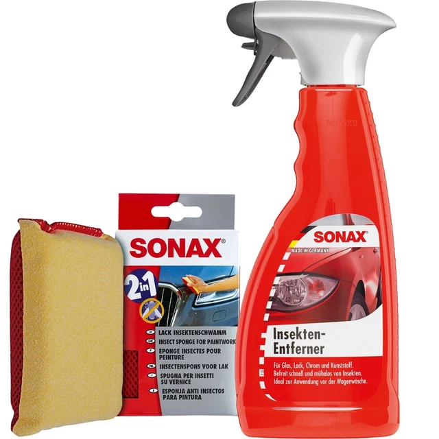 Sonax Détachant pour Insectes 500 ML Incl. Éponge Insecte