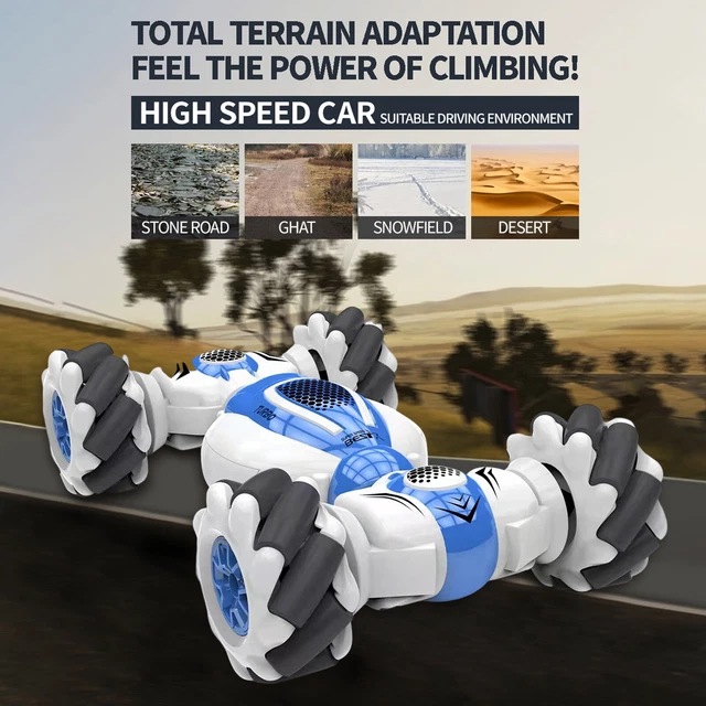 2.4G SMALL VEHICLE Model 30m Control Distance 3.7V 220mAh Watch RC Car