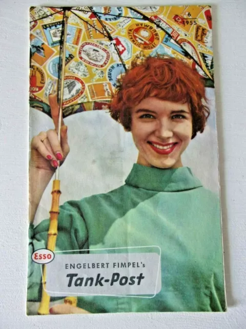 Heft - Esso - Tankpost - 1955  - Heft  Automobil - TANKSTELLE