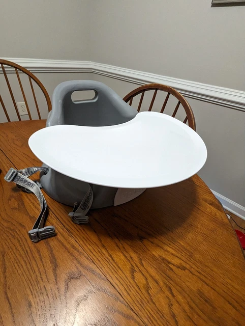 Upseat Baby Floor Seat Booster Chair with Removable Tray for meals & activities.
